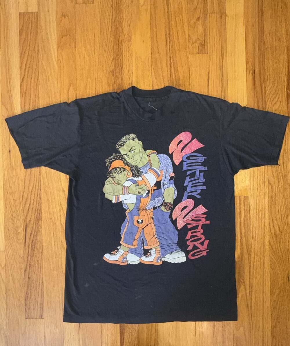 VTG 90s 2Gether 2Stong Single Stitch Hip Hop Rap Tee